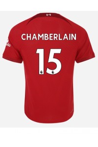 Fotbalové Dres Liverpool Chamberlain #15 Domácí Oblečení 2022-23 Krátký Rukáv